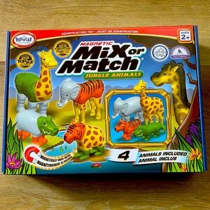 Magnetic Mix or Match Jungle Animalls